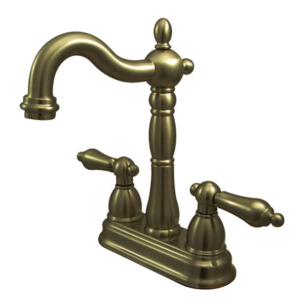 Bar Faucet W/out Pop-Up Rod, Antique Brass